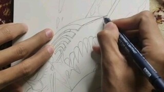 Menggambar Denji