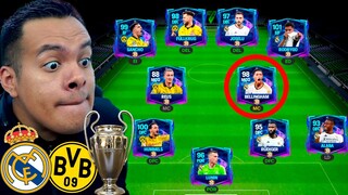 🤯 Fusiono a los FINALISTAS de la CHAMPIONS LEAGUE 2024 con sus MEJORES CARTAS del FC Mobile