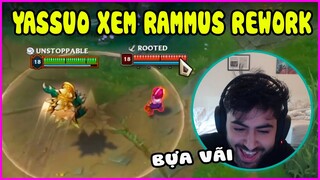 Yassuo phản ứng khi xem Rammus Rework, Khi BLV cũng là fan T1