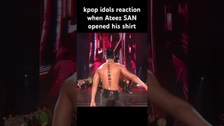 ATEEZ San Opened His Shirt MAMA 2023 #ateez #ateezsan #san #choisan #mama2023 #kpop #kpopidol