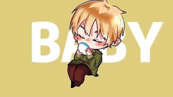[Hetalia｜Handwritten Letter for the English Single] BABY｜It would be great if this song could be you