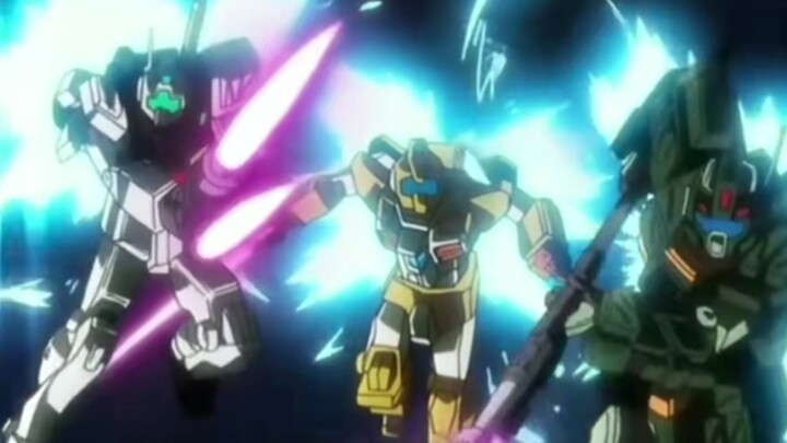 [Mobile Suit Gundam] "Ninja Impulse Gundam and the GM Army" ~