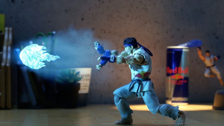 [Street Fighter] Stop-motion animation: Ryu's special move: Hadouken [Animist]