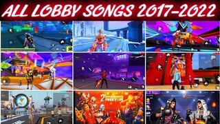 Evolution of Garena Freefire Lobby Theme Songs 2022 🎧(Ob1 - Ob34)