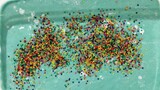 Clay Slime Mixing | Trypophobia Alert