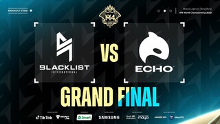 [FIL] M4 Grand Finals - BLCK vs  ECHO Game 1