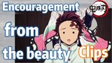 [Demon Slayer]  Clips | Encouragement from the beauty