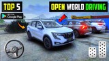 Top 5 open world car driving games l Best open world car game l Best android games