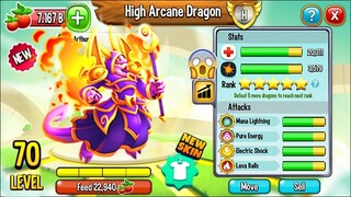 Ấp Thành Công Siêu Rồng HEROIC High Arcane Dragon || Dragon city