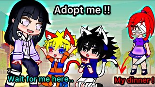 No one Adopted Him But 💔 || Naruto || My AU || Part 3 || Gacha Life || Gacha Club