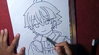 Draw Shiina Kazuya, Cain Von Silford -Tensei Kizoku No Isekai Boukenroku-