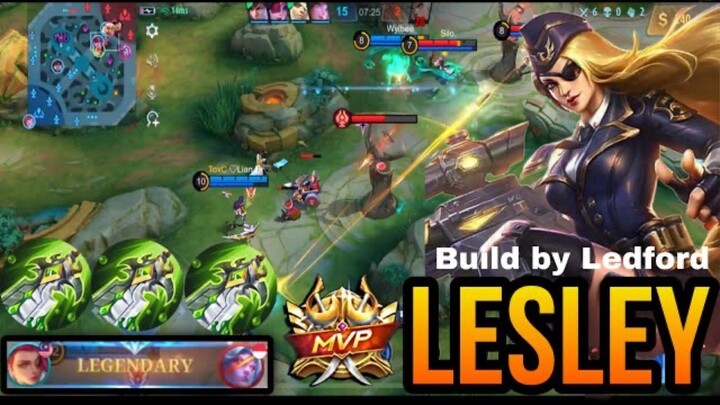 Lesley New 2023 Build and Emblem is Here!!! - Build Lesley by Ledford | MLBB