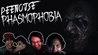 PEENOISE PLAY PHASMOPHOBIA - FUNNY HORROR MOMENTS (FILIPINO) #1