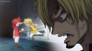 Is Sanji become a Zombie? | Sanji awakens Germa 66 power | Sanji vs Queen | Onepiece 1053