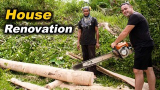 The first day of HOME RENOVATION | Philippines