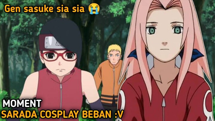 Moment Sarada menjadi beban seperti sakura | Naruto shippuuden | Moment kocak anime boruto