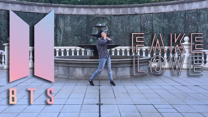 [Dance]Covering <Fake Love> in a park|BTS