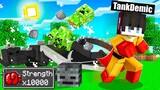 TankDemic Destroy ANYTHING in ONE Punch in OMOCITY😂 | Minecraft ( FILIPINO )