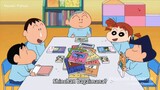 Crayon Shinchan - Memakaikan Sabuk Buku (Sub Indo)