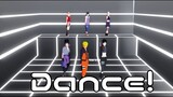 Dance!【NARUTO MMD】NARUHINA*SASUSAKU*SAIINO