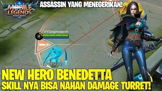 NEW HERO BENEDETTA - ASSASSIN YANG PUNYA SKILL PALING LENGKAP! SUDAH PASTI MASUK DAFTAR BANNED!