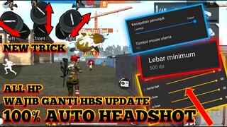 WAJIB GANTI‼NEW SETTINGAN SENSITIVITAS + DPI +AIM HEADSHOT FREE FIRE