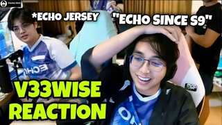 V33WISE REACTION TO ECHO AS MPL PH S13 CHAMPION