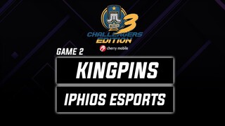 Kingpins vs Iphios Esports Game 2 Just ML Challengers Edition 3 (BO3) | Just ML Mobile Legends