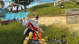 ROS MOBILE: I'm a Beast🔥 / 1 vs 5 / Rules of Survival / Ep.129