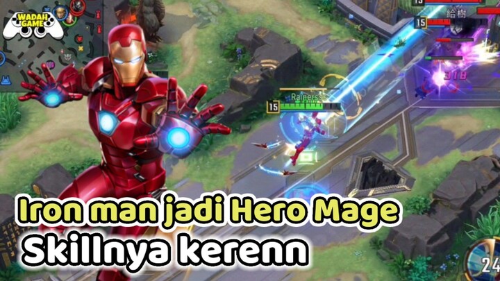 Begini jadinya Ironman Jadi Hero Mage