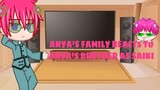 Anyas family react to anyas brother as saiki [SPY X FAMILY X TDLOSK][ORIGINAL]