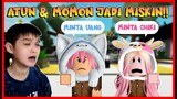 ATUN & MOMON JATUH MISKIN DAN MENJADI PENGEMIS !! Feat @MOOMOO Roblox RolePlay Indonesia