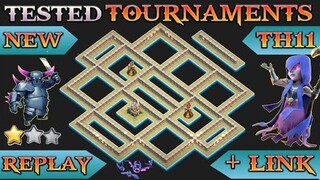 NEW TH11 WAR BASE + REPLAY PROOF | NEW TOP 2 TH11 WAR BASE + LINK | CLASH OF CLANS