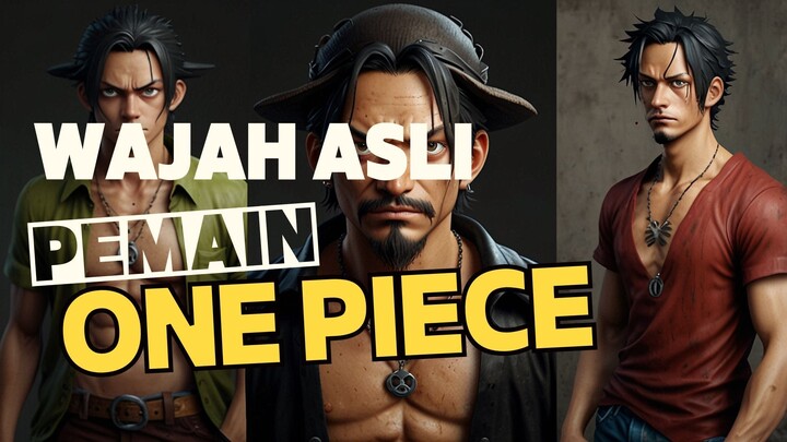 Wajah asli pemain One Piece