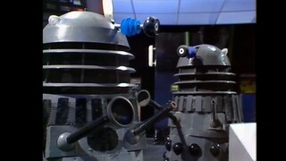 Dalek action in: 'Destiny Of The Daleks' (1979)