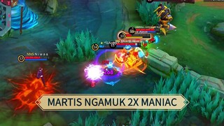 MARTIS MONTAGE 2X MANIAC 😱