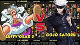 Luffy Sun God Nika VS Gojo Satoru (Anime War) Full Fight 1080P HD