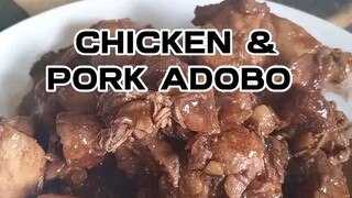 Ito ang masarap na luto ng CHICKEN AND PORK ADOBO #pinoyfood #trending #chef #eat #dinner #lunch