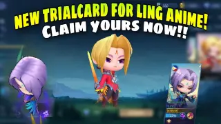 New Trialcard for Ling Anime Version!!Claim Yours now!!