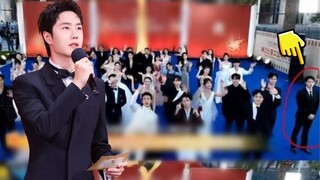 WangYibo is said to be "isolated" at the 2023 Golden Rooster Awards, causing intense controversy