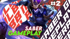 MLBB Gameplay Saber lock Natan Ampe coklat