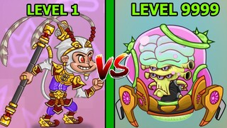 ĐUA TOP THẾ GIỚI LEGEND ALIEN ĐIỂU KHIỂN LV100, NGỘ KO Tower Conquest TOP GAME ANDROID IOS THÀNH EJ