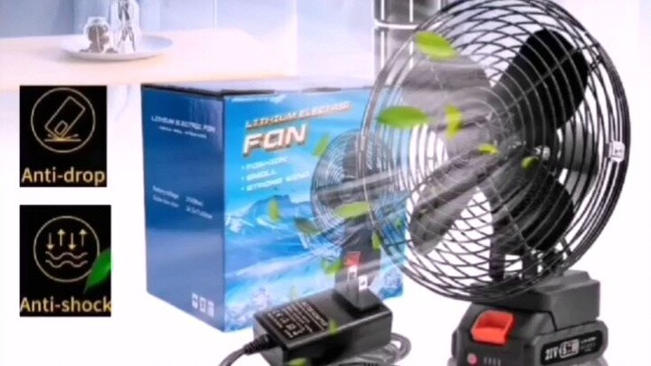 Cordless Rechargeable Mini Electric Fan https://invol.co/cllo1ic