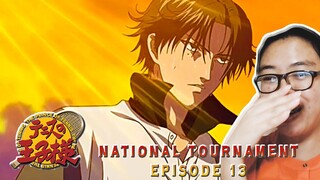 PRINCE OF TENNIS NATIONAL TOURNAMENT EPISODE 13 REACTION | DEADLY BATTLE: KING VS PRINCE