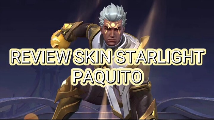 dapet THR Starlight PAQUITO