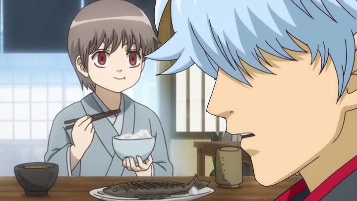 Gintoki is happy to be a father? Raising a baby isn’t hard!
