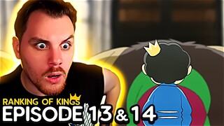 Ranking of Kings Episode 13 & 14 REACTION
