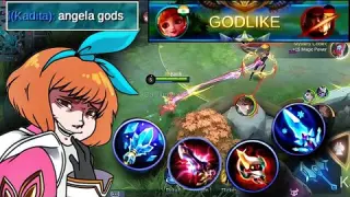The SCARIEST ANGELA Ever!!! MAGE BUILD | Mobile legends