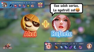 Akai Duet Rafaela | Gue udh serius Lu malah ngetroll Sat🤬🤬🤬