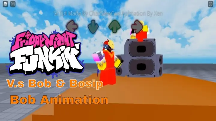 Roblox V.s Bob & Bosip FNF |Bob Animation Showcase|